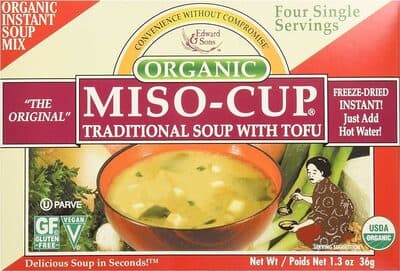 Organic Traditional Soup With Tofu