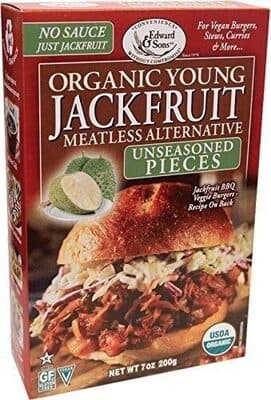Organic Young Jackfruit Unseasoned Pieces