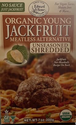 Organic Unseasoned Shredded Young Jackfruit