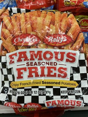 Famous Seasoned Fries, Crispy French Fried Seasoned Potatoes