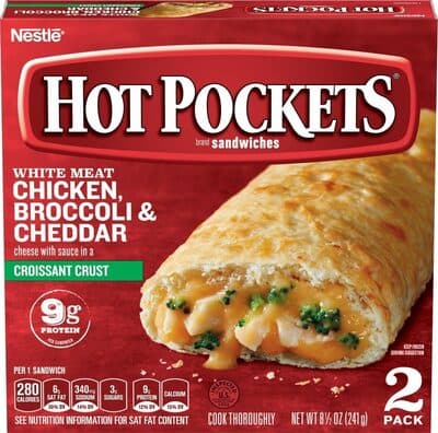 Chicken Bacon Ranch With Applewood Smoked Bacon, Reduced Fat Mozzarella & Creamy Ranch In A Crispy Buttery Crust Sandwiches