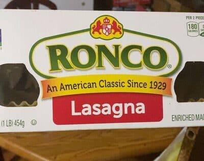 Lasagna Noodles
