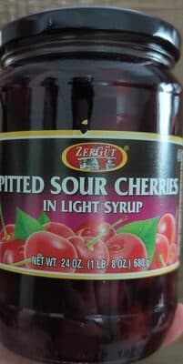 Pitted Sour Cherries in Light Syrup