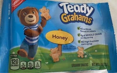 Nabisco Teddy Grahams Cookies - Single Serve Honey