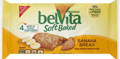 Banana Bread Flavor Soft Baked Breakfast Biscuit