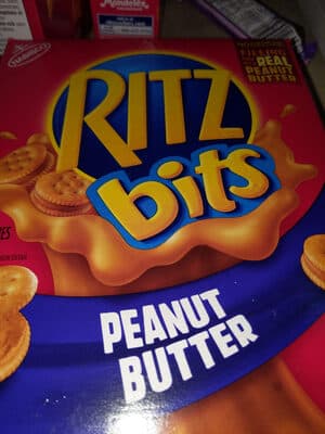 Peanut Butter Cracker Sandwiches Bits