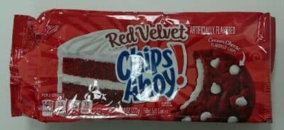 Red Velvet Flavored Cream Cheese Filled Soft Cookies