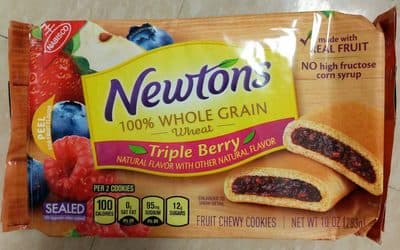 Triple Berry 100% Whole Grain Wheat Fruit Chewy Cookies
