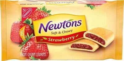 Strawberry Fruit Chewy Cookies