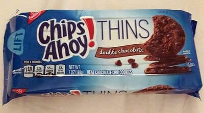 Double Chocolate Thin & Crispy Real Chocolate Chip Cookies