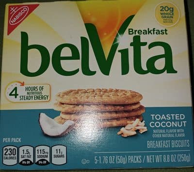 Breakfast Biscuit, Toasted Coconut