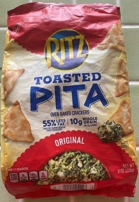 Original Toasted Pita Oven Baked Crackers