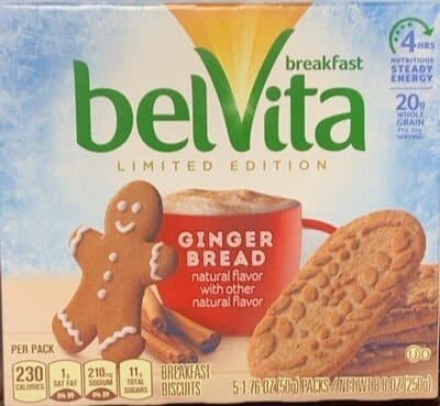 Belvita Breakfast Biscuit Gingerbread
