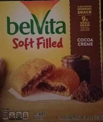 Cocoa Creme Soft Filled Baked Biscuits