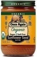 Creamy Unsweetened Salt Free Sunflower Seed Butter