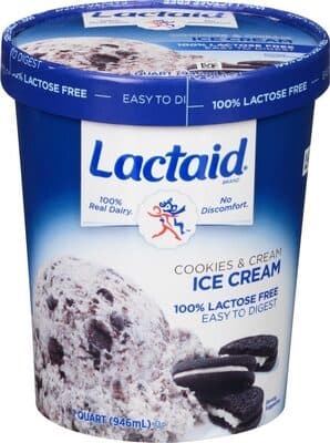 Lactaid Ice Cream Cookies & Cream