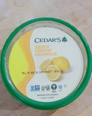 Zesty Lemon Hummus