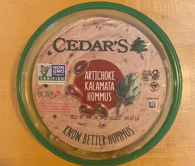 Artichoke Kalamata Hummus