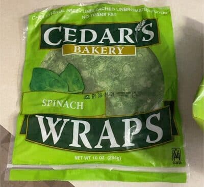 Spinach Wrap