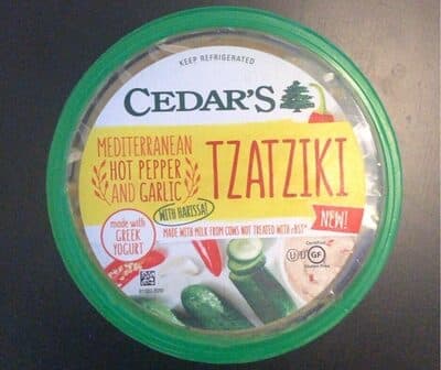 Mediterranean Hot Pepper and Garlic Tzatziki