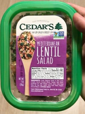 Mediterranean Lentil Salad