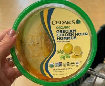 Organic Grecian Golden Hour Hommus