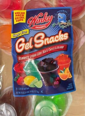 Sugar Free Gel Cups