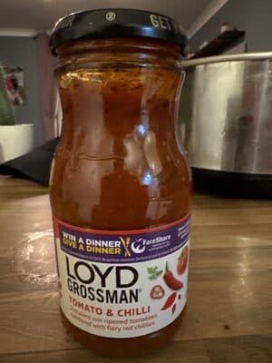 Loyd Grossman Tomato & Chilli Sauce