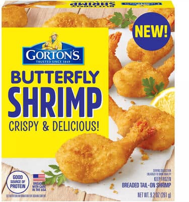 Butterfly Breaded Tail-On Shrimp