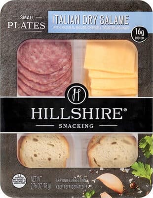 Small Plates Italian Dry Salame With Gouda Cheese & Toasted Rounds