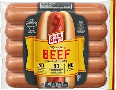 Classic Beef Uncured Franks