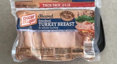 Smoked turkey breast & white turkey