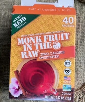 Zero Calorie Sweetener Packets