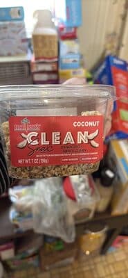 Coconut Clean Snax With Chia & Flaxseed