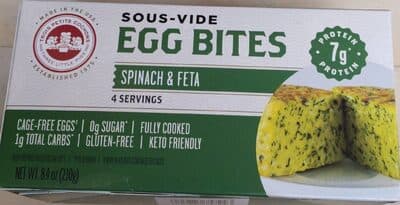 Spinach & Feta Sous-Vide Egg Bites