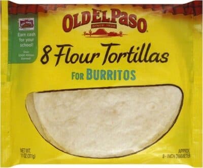 FLOUR TORTILLAS FOR BURRITOS
