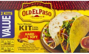 Old El Paso Stand 'N Stuff Taco Dinner Kit