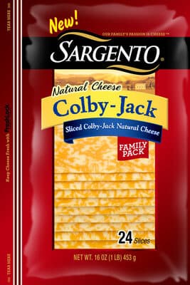 Sliced Colby-Jack Natural Cheese