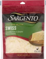 Swiss & Gruyere Fine Cut Shredded Natural Cheeses