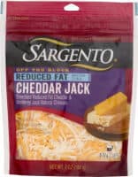 Cheddar Jack Reduced Fat Cheddar & Monterey Jack Traditional Cut Shredded Natural Cheeses