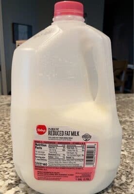 Reduced Fat Milk