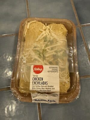 Verde Chicken Enchiladas