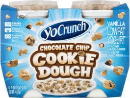 Chocolate Chip Cookie Dough Vanilla Lowfat Yogurt
