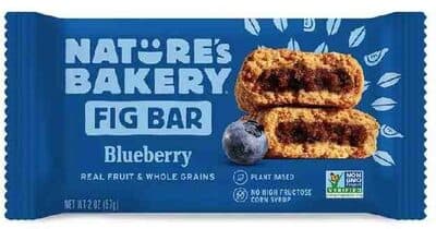 Stone Ground Whole Wheat Fig Bar, Blueberry