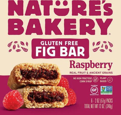 Raspberry Gluten Free Fig Bar