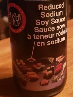 Sushi Chef Reduced Sodium Soy Sauce