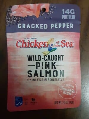 Cracked Pepper Skinless and Boneless Wild-Caught Pink Salmon