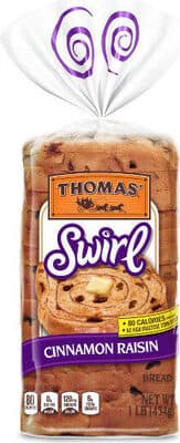 Cinnamon Raisin Swirl Bread
