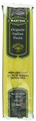 100% Organic Durum Wheat Semolina Angel Hair Organic Italian Pasta