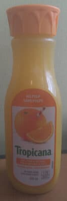 100% Pure & Natural No Pulp Orange Juice